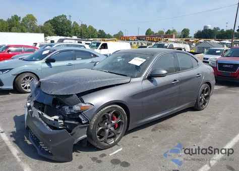 2017 Alfa Romeo Giulia Ti Rwd from USA, damaged, VIN ZARFAECN2H7552362
